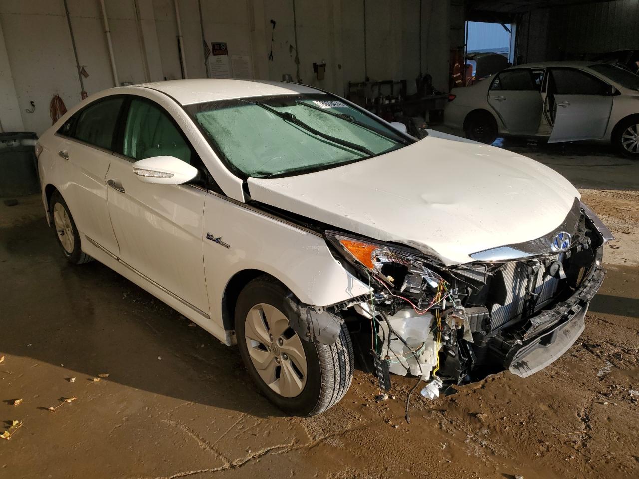 Lot #2960161106 2014 HYUNDAI SONATA HYB