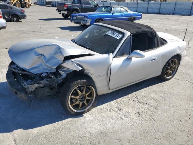 MAZDA MX-5 MIATA 2003 silver  gas JM1NB353930313900 photo #1