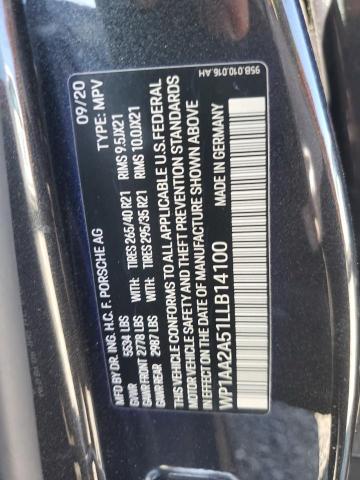 2020 PORSCHE MACAN - WP1AA2A51LLB14100