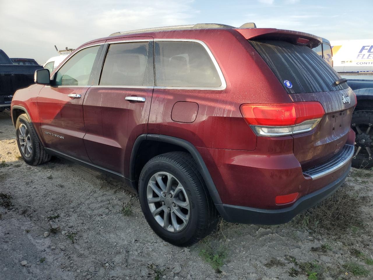 JEEP GRAND CHER 2016 maroon  flexible fuel 1C4RJEBGXGC352071 photo #3