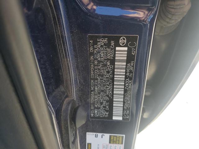 2015 TOYOTA PRIUS - JTDKN3DU1F1879732