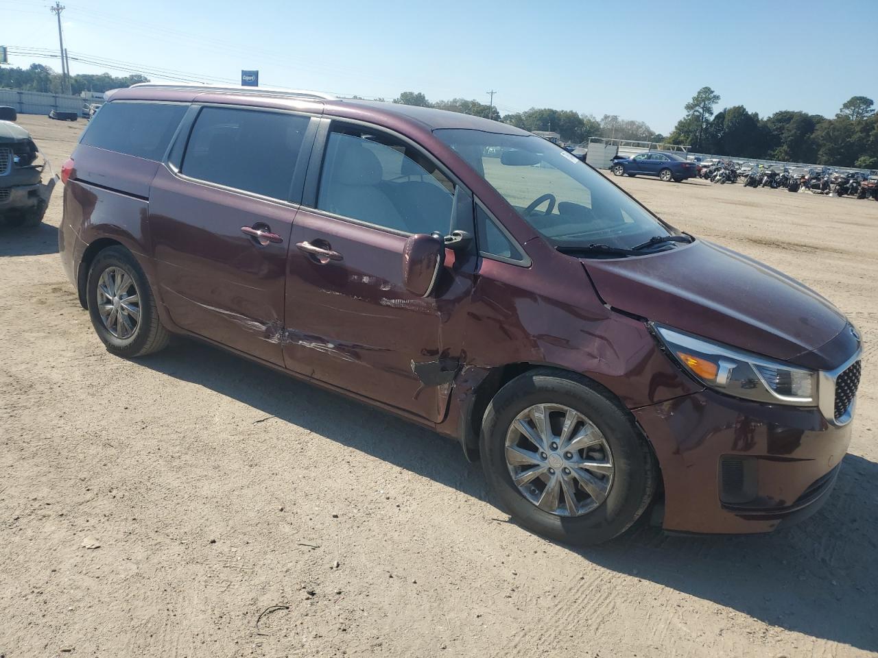 Lot #2928729064 2015 KIA SEDONA LX