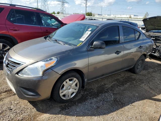 NISSAN VERSA S 2015 gray  gas 3N1CN7AP7FL852685 photo #1