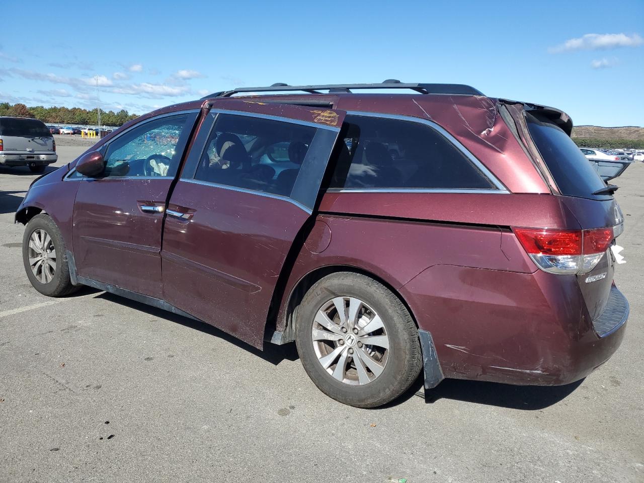 Lot #3030638094 2016 HONDA ODYSSEY EX