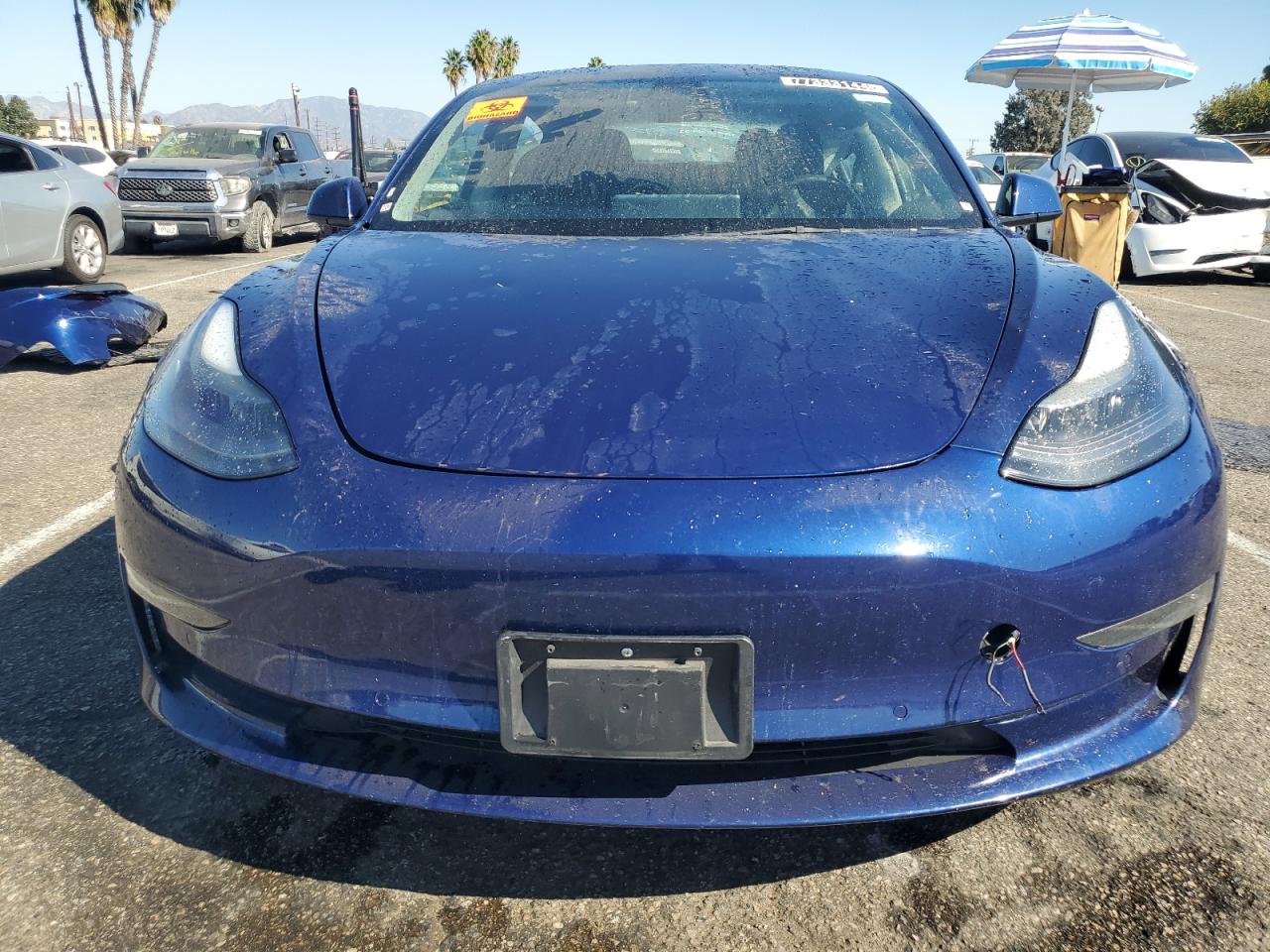 Lot #2977348861 2022 TESLA MODEL 3