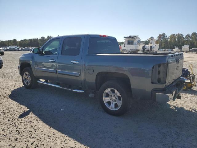 CHEVROLET SILVERADO 2011 teal  flexible fuel 3GCPCSE04BG210383 photo #3