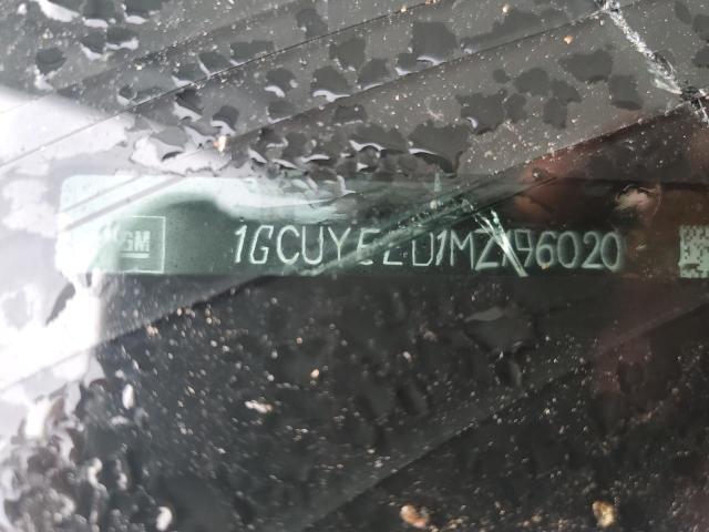 2021 CHEVROLET SILVERADO - 1GCUYEED1MZ196020