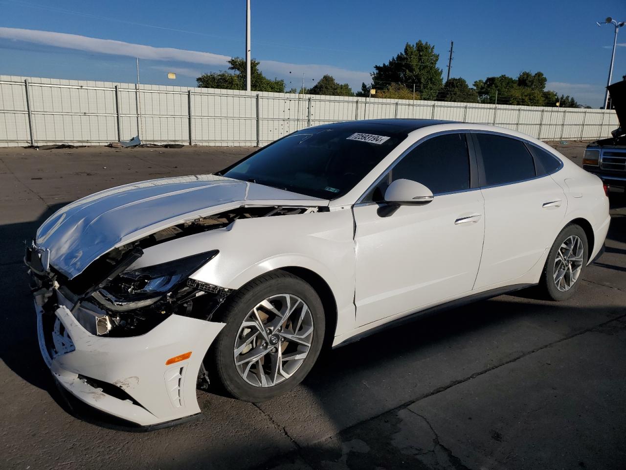 Lot #2928917506 2021 HYUNDAI SONATA SEL