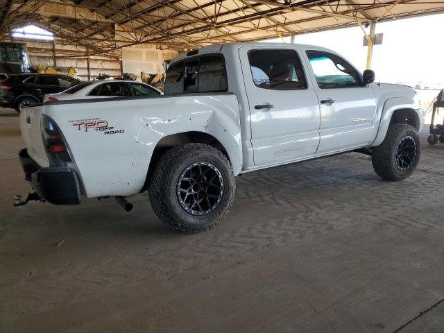 TOYOTA TACOMA DOU 2009 white crew pic gas 5TEJU62N69Z595826 photo #4