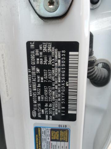 2017 KIA SORENTO LX - 5XYPGDA56HG190338