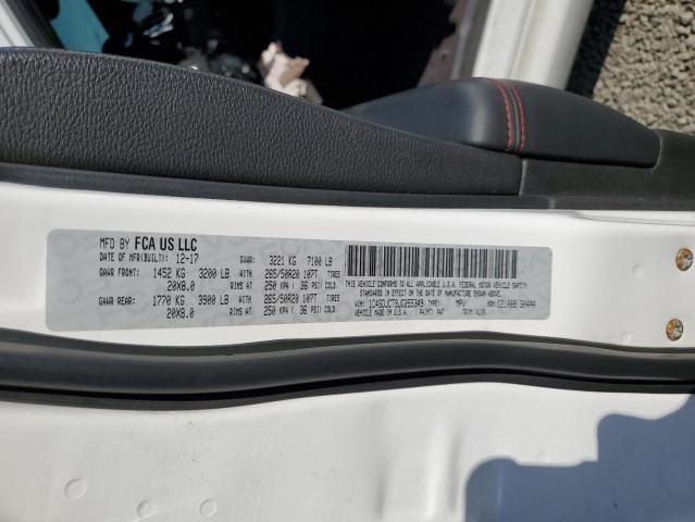2018 DODGE DURANGO R/ - 1C4SDJCT9JC255349