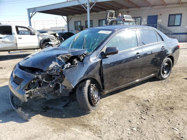 TOYOTA COROLLA BA 2009 black  gas JTDBL40E99J041124 photo #1