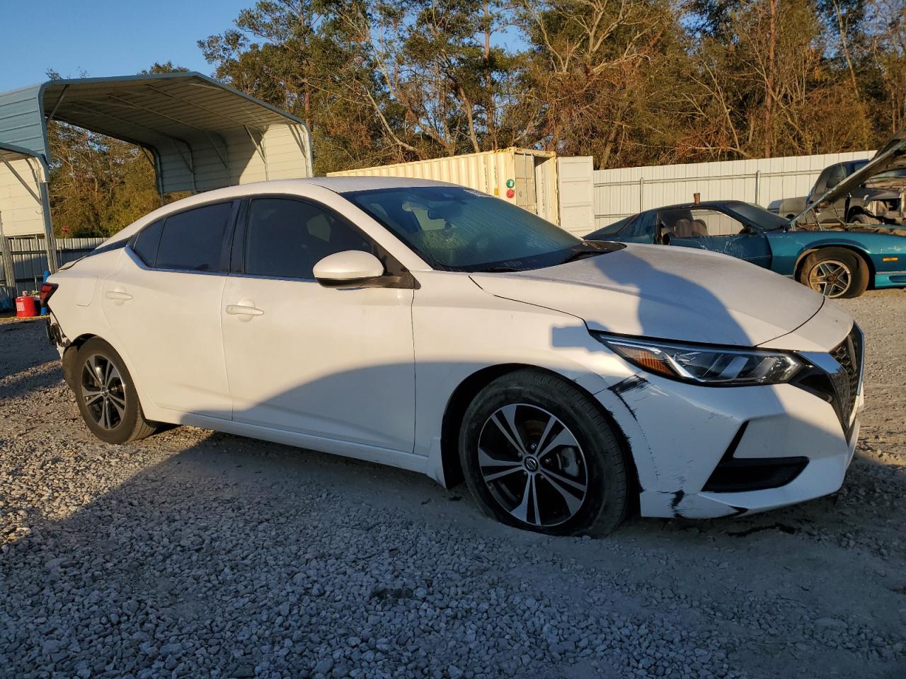 Lot #3006779085 2021 NISSAN SENTRA SV