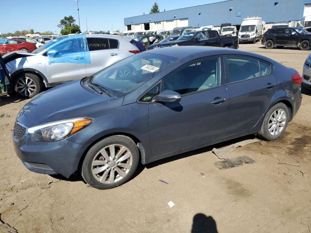 KIA FORTE LX 2016 blue  gas KNAFX4A69G5563218 photo #1