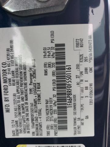 2015 FORD MUSTANG 50 1FA6P8RF0F5501161