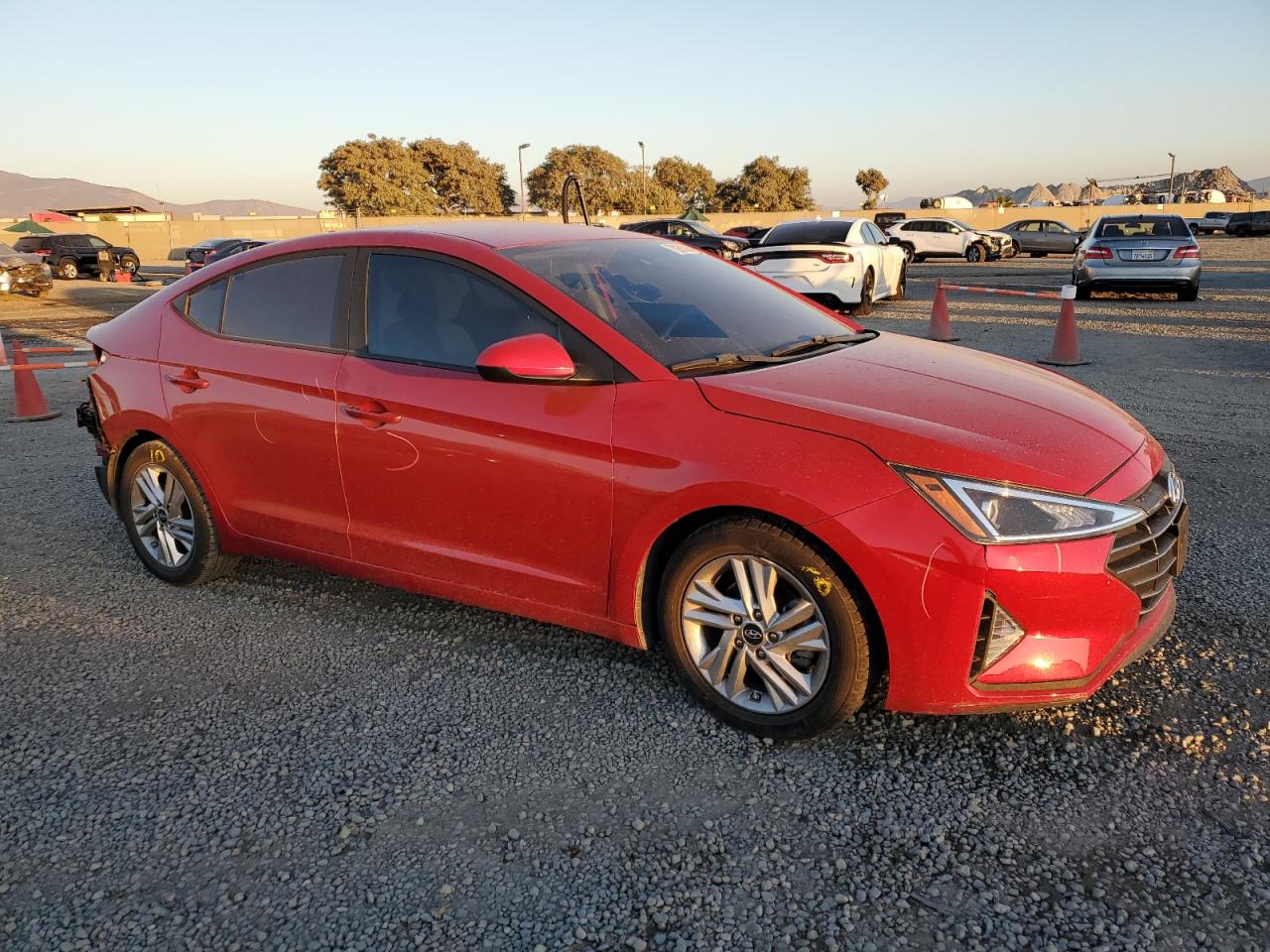 Lot #2974746108 2020 HYUNDAI ELANTRA SE