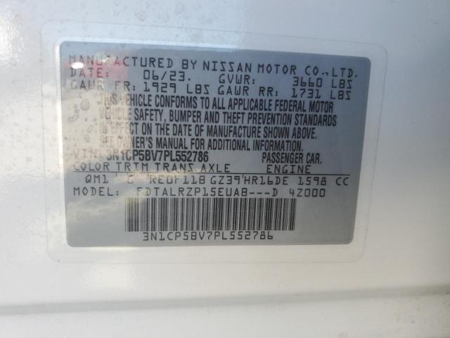 2023 NISSAN KICKS S - 3N1CP5BV7PL552786