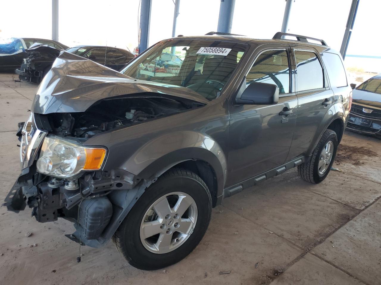 FORD ESCAPE XLT 2011 gray  gas 1FMCU0D79BKB79778 photo #1