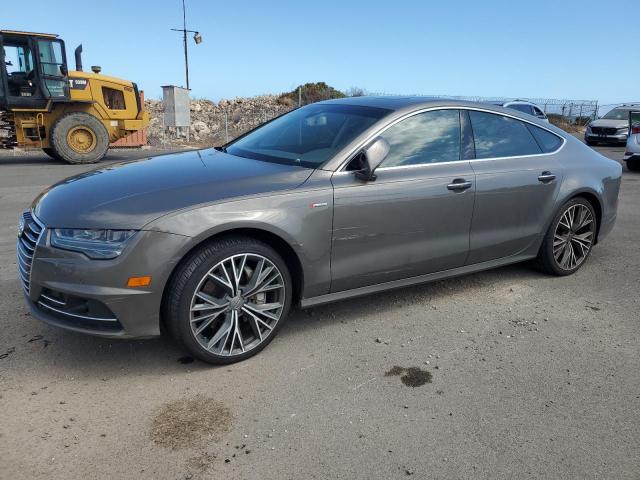 AUDI A7 PREMIUM 2016 gray hatchbac gas WAUWGAFC2GN040555 photo #1