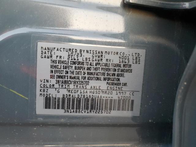 2024 NISSAN SENTRA SV - 3N1AB8CV1RY225702