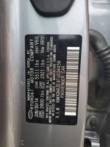 2015 HYUNDAI GENESIS 3. - KMHGN4JE4FU034456
