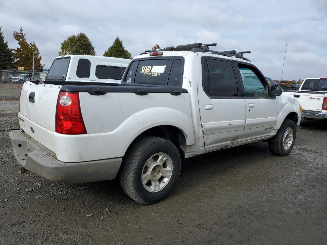 FORD EXPLORER S 2001 white  gas 1FMZU77E91UB26787 photo #4