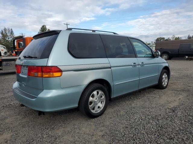 HONDA ODYSSEY EX 2003 blue sports v gas 5FNRL18013B141853 photo #4