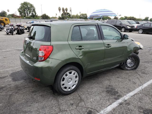 TOYOTA SCION XD 2010 green  gas JTKKU4B46A1000156 photo #4