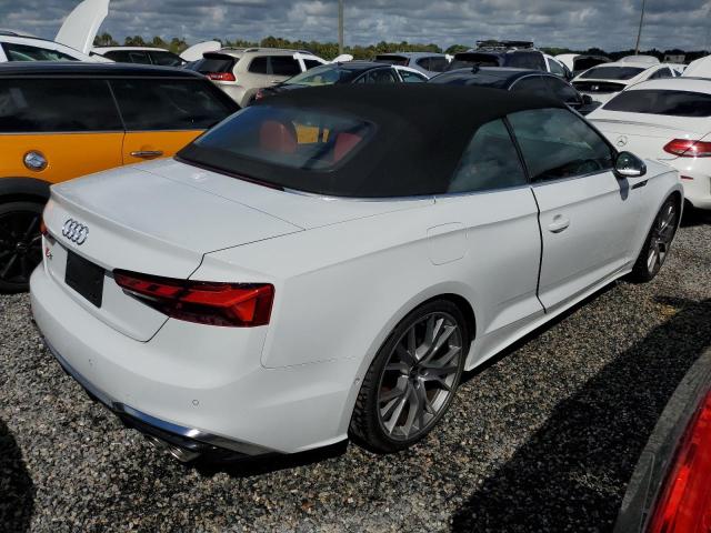 AUDI S5 PRESTIG 2023 white  gas WAUY4GF55PN001593 photo #4