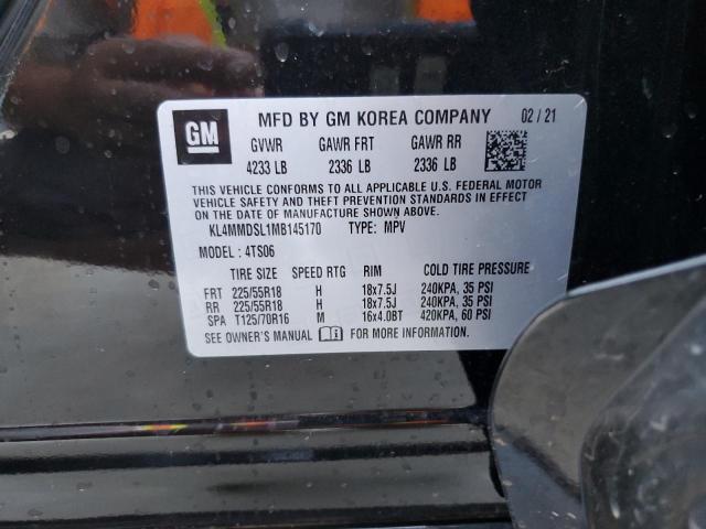 2021 BUICK ENCORE GX - KL4MMDSL1MB145170