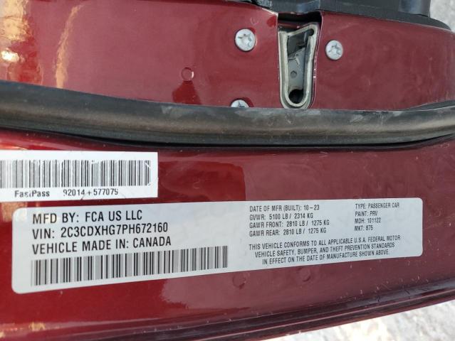 2023 DODGE CHARGER GT - 2C3CDXHG7PH672160