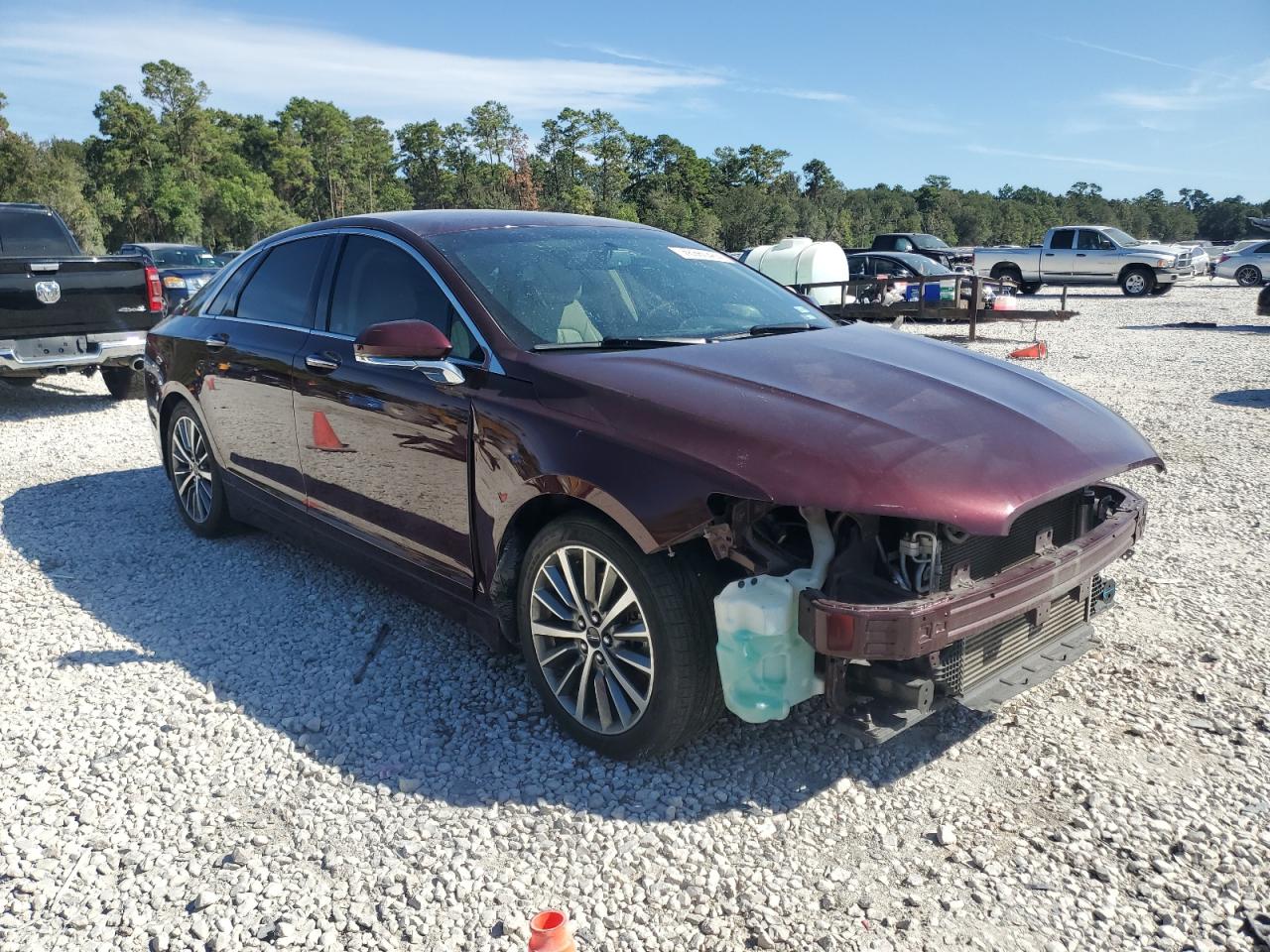 Lot #2921664753 2018 LINCOLN MKZ SELECT