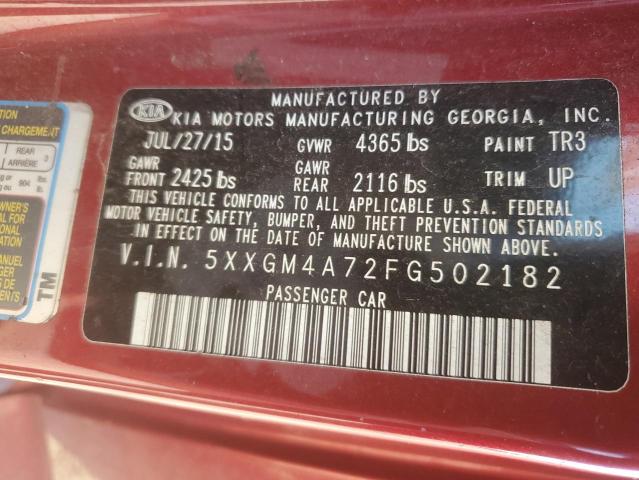 2015 KIA OPTIMA LX - 5XXGM4A72FG502182