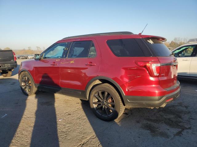 FORD EXPLORER X 2018 red  gas 1FM5K8D86JGA61971 photo #3