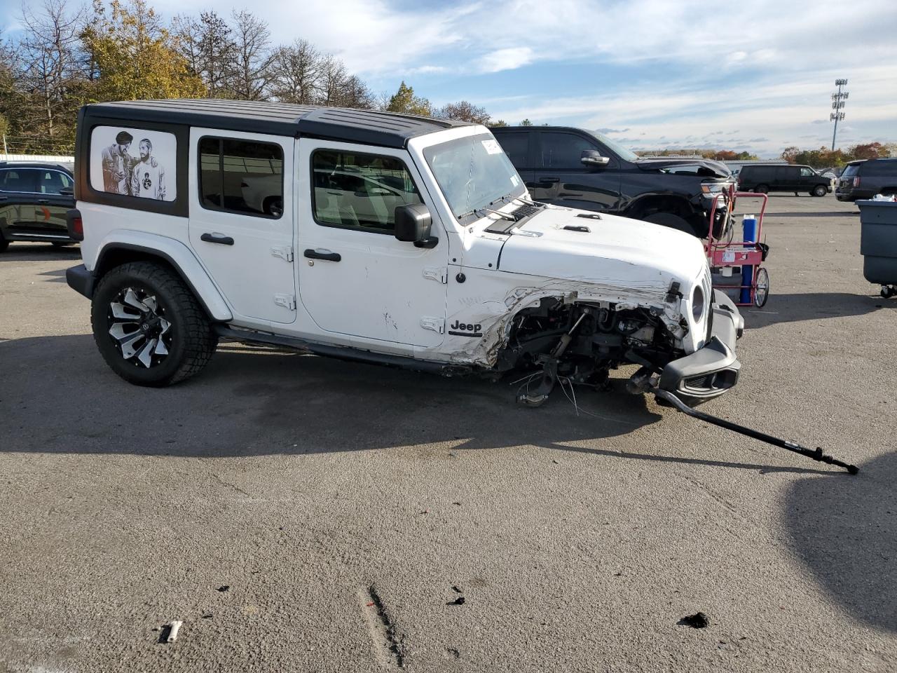 Lot #2991392013 2021 JEEP WRANGLER U