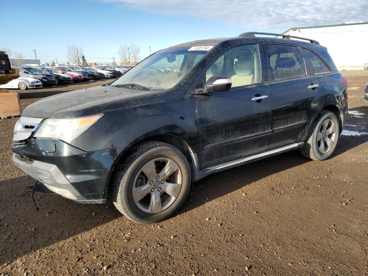 ACURA MDX SPORT 2008 black 4dr spor gas 2HNYD28838H002260 photo #1