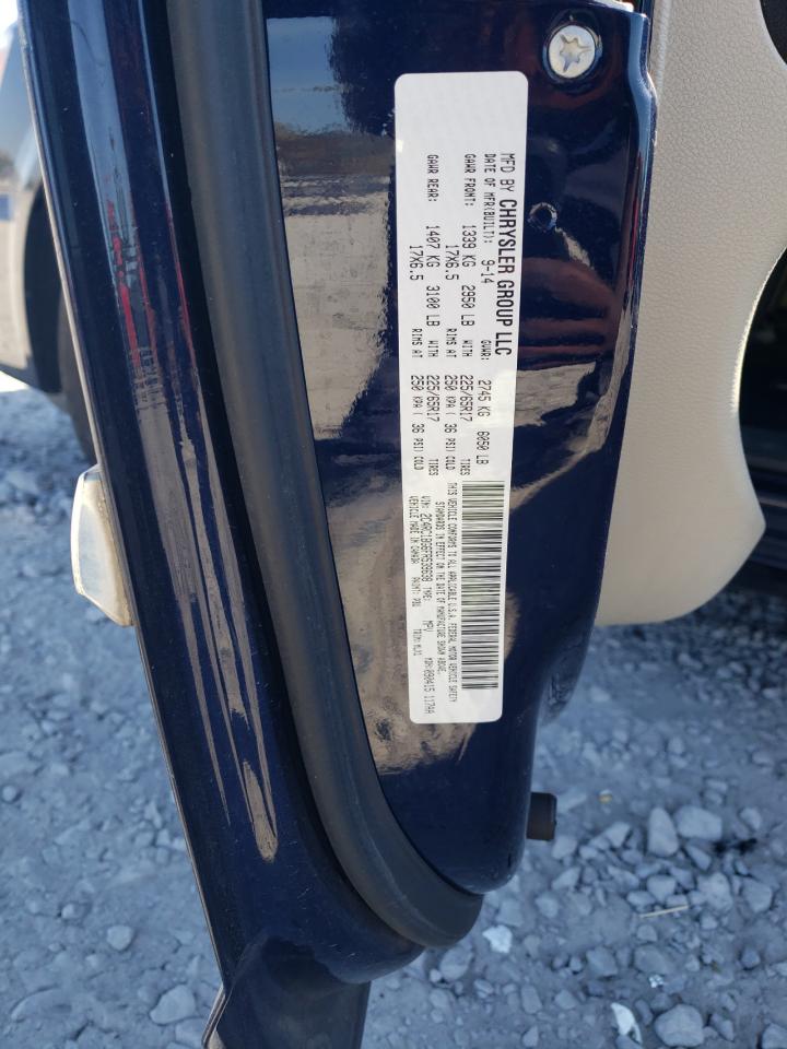 Lot #3037032742 2015 CHRYSLER TOWN & COU