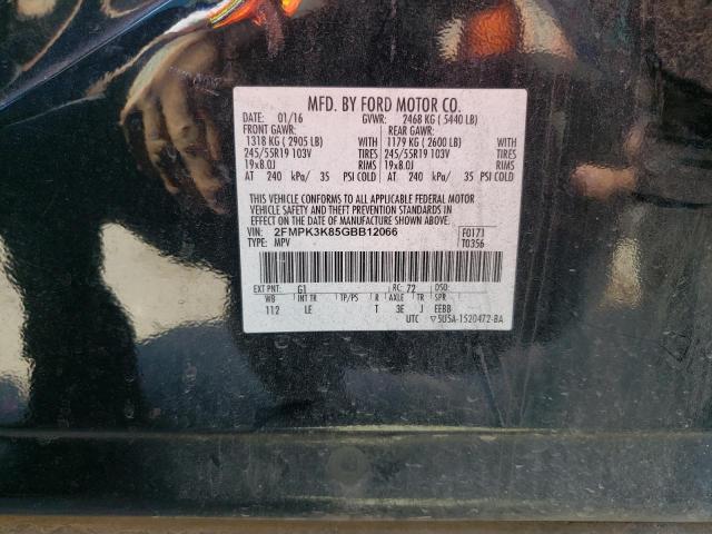 2016 FORD EDGE TITAN - 2FMPK3K85GBB12066