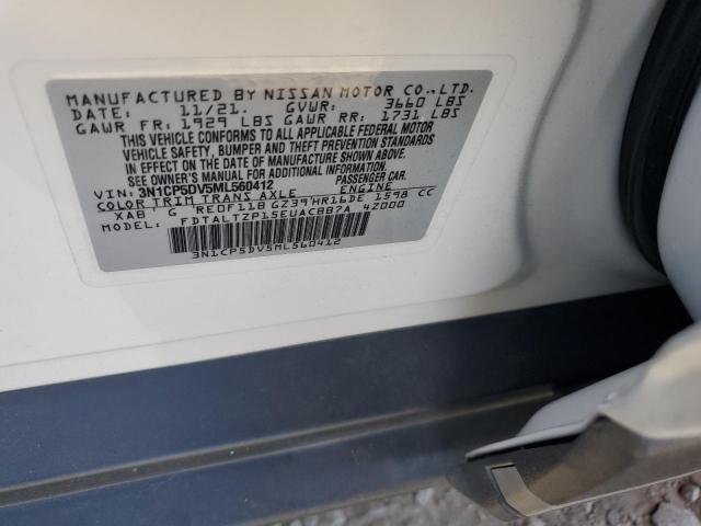 2021 NISSAN KICKS SR - 3N1CP5DV5ML560412