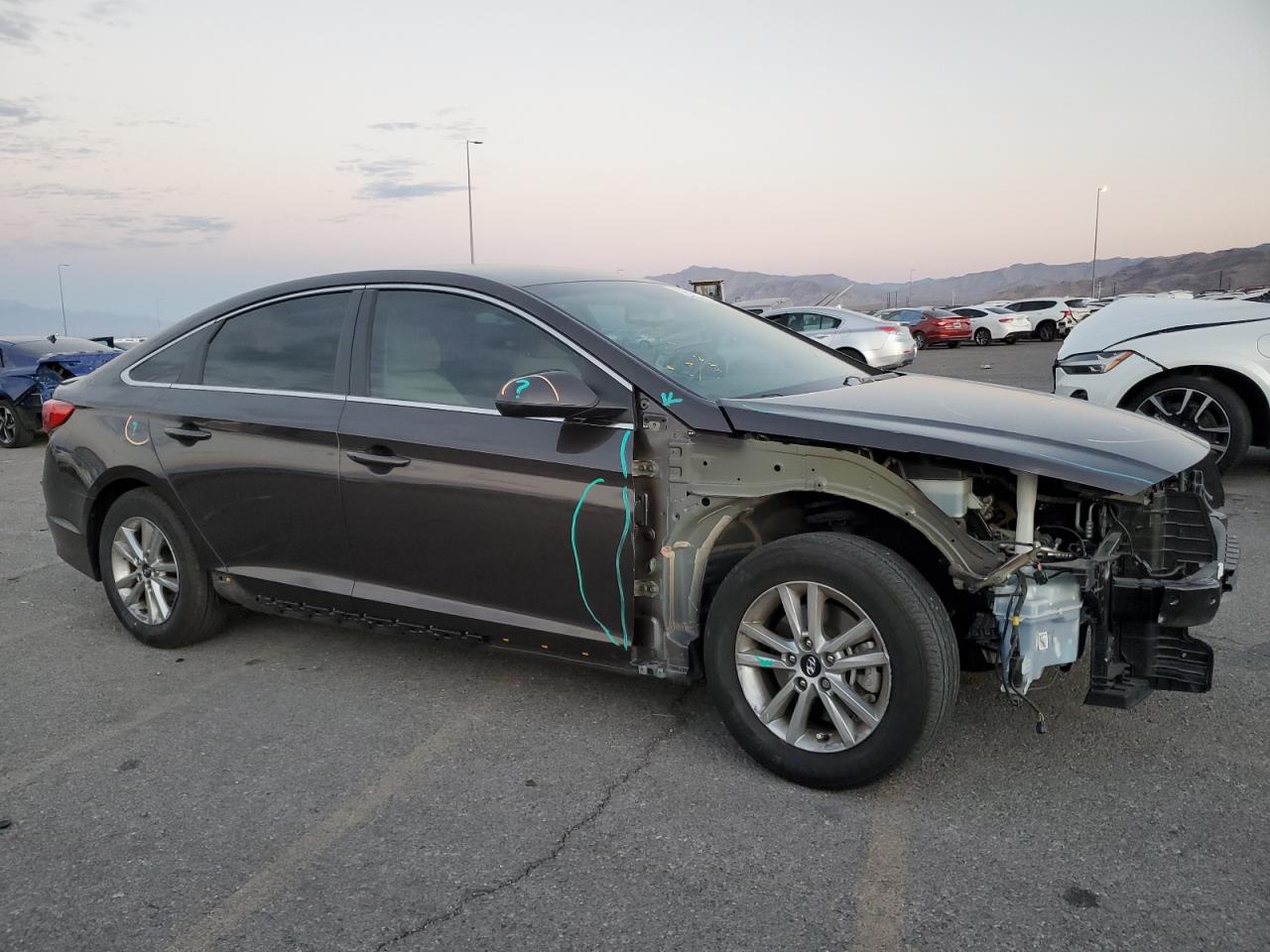 Lot #2955116777 2015 HYUNDAI SONATA SE