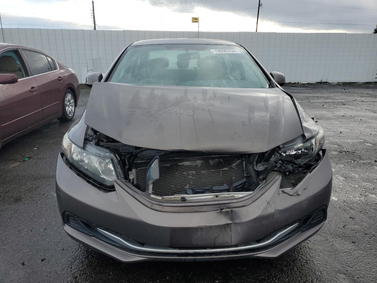 Lot #2938452439 2013 HONDA CIVIC LX