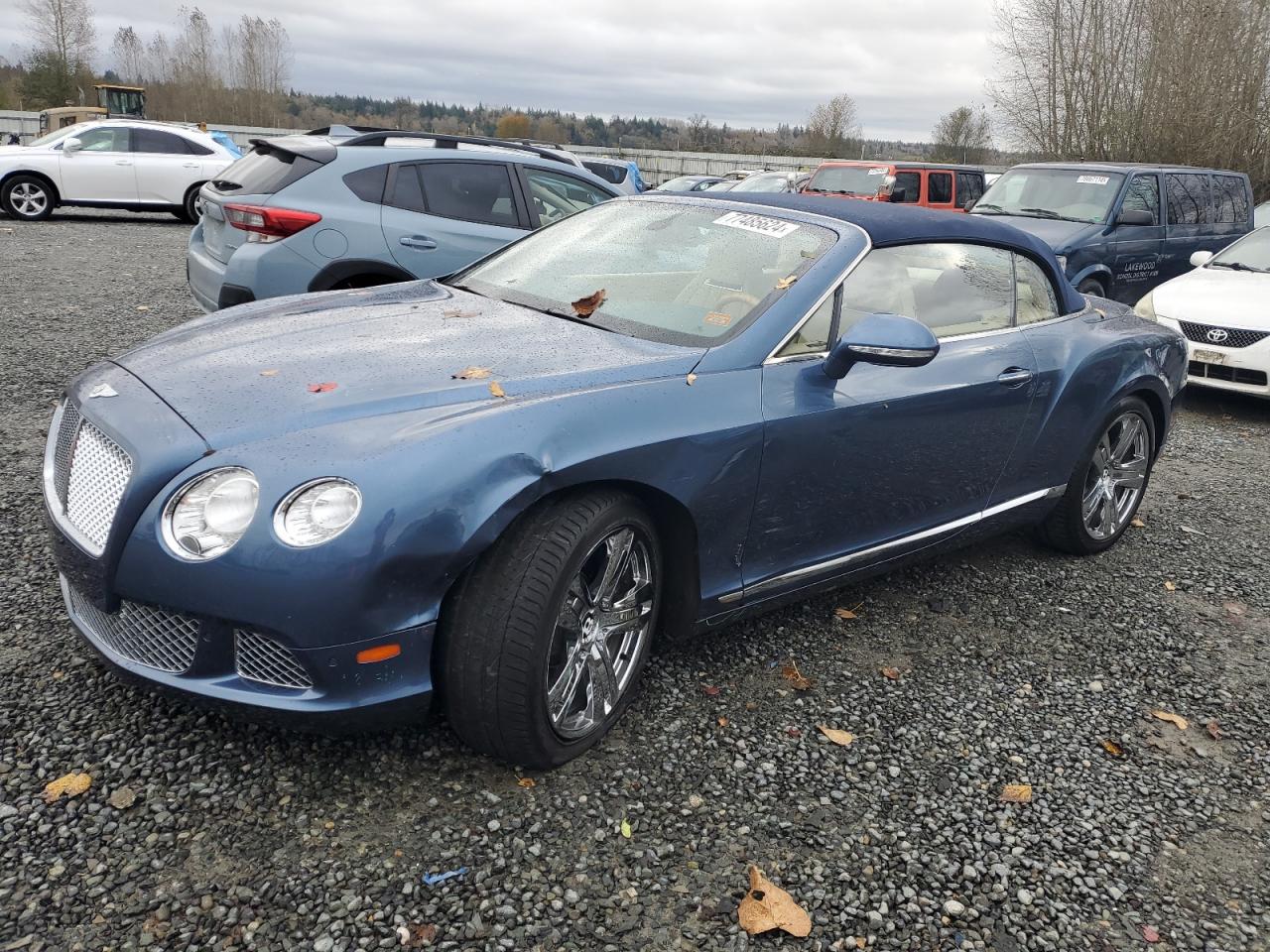 Lot #2977154243 2012 BENTLEY CONTINENTA