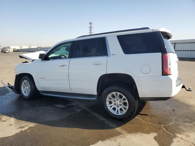 GMC YUKON SLT 2017 white  gas 1GKS1BKC1HR167150 photo #3