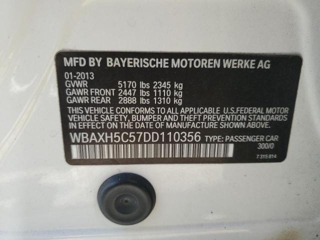 VIN WBAXH5C57DD110356 2013 BMW 5 Series, 528 XI no.12