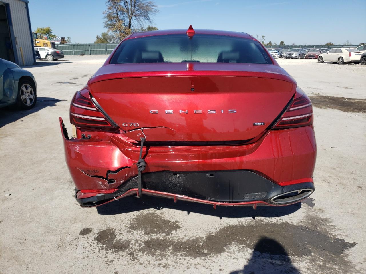 Lot #3044699224 2022 GENESIS G70 BASE