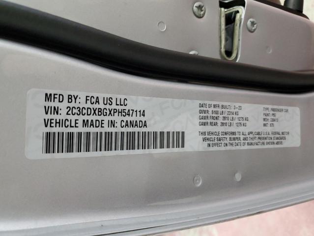 2023 DODGE CHARGER SX - 2C3CDXBGXPH547114