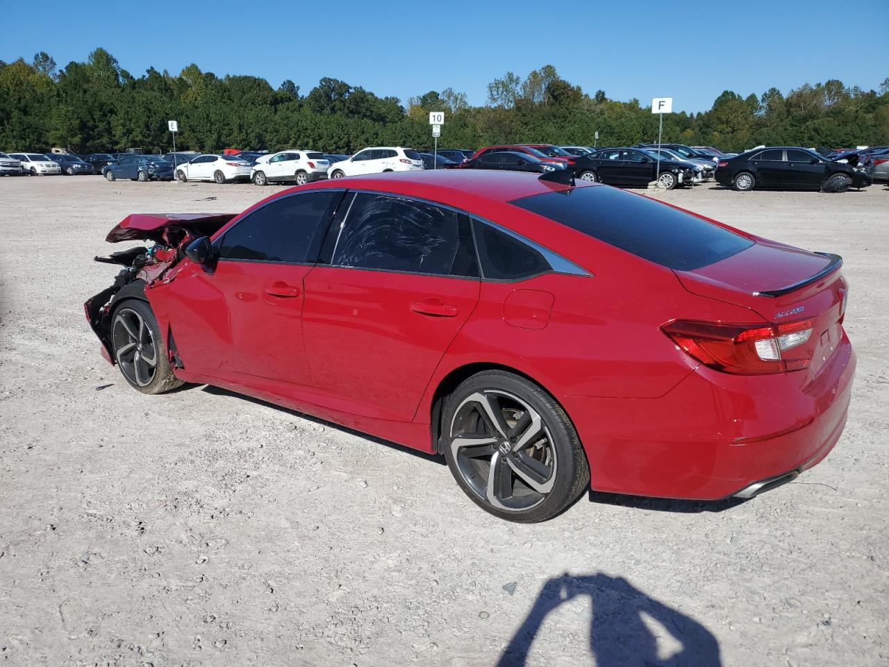 Lot #2974564453 2021 HONDA ACCORD SPO