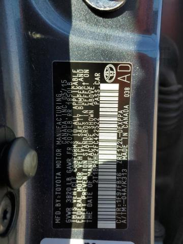 2015 TOYOTA COROLLA EC - 2T1BPRHE2FC422522
