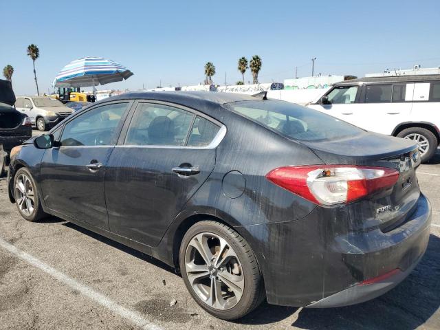 KIA FORTE EX 2016 black sedan 4d gas KNAFX4A88G5463922 photo #3