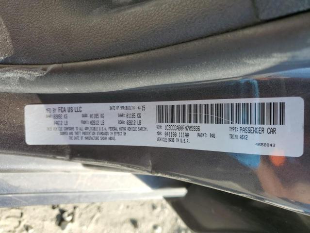 2015 CHRYSLER 200 LIMITE - 1C3CCCAB0FN705936